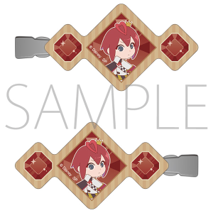 ディズニー ツイステッドワンダーランド ザ アニメーション　アクリルヘアクリップ／リドル・ローズハート