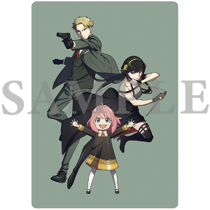 WIT×CLW アニメSPY×FAMILY SHOP　下敷き　ティザービジュアル