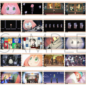 WIT×CLW アニメSPY×FAMILY SHOP　場面写シートコレクション　1クールエンディング