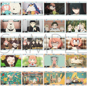 WIT×CLW アニメSPY×FAMILY SHOP　場面写シートコレクション（2柄入り）　Season2