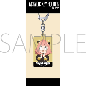 WIT×CLW アニメSPY×FAMILY SHOP　アクリルキーホルダー　ショップビジュアル　アーニャB