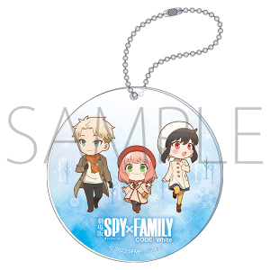 WIT×CLW アニメSPY×FAMILY SHOP　劇場版 SPY×FAMILY CODE: White　アクリルキーホルダー　デフォルメ　劇場衣装