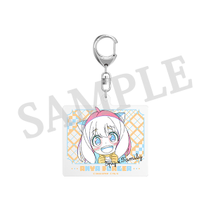 WIT×CLW アニメSPY×FAMILY SHOP　劇場版 SPY×FAMILY CODE: White アーニャひゃくめんそうアクリルキーホルダーVol.3【A】