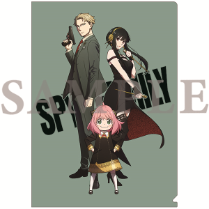 WIT×CLW アニメSPY×FAMILY SHOP　クリアファイル　キービジュアル