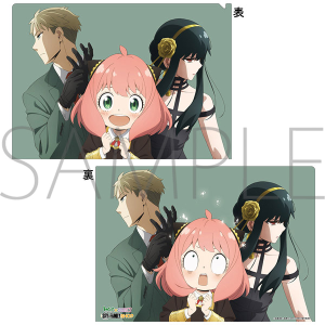 WIT×CLW アニメSPY×FAMILY SHOP　クリアファイル　ショップビジュアル