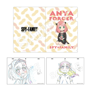 WIT×CLW アニメSPY×FAMILY SHOP　複製原画シート付きクリアファイル