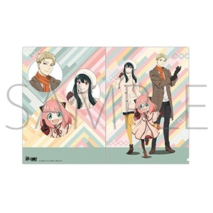 WIT×CLW アニメSPY×FAMILY SHOP　劇場版 SPY×FAMILY CODE: White　クリアファイル　ショップビジュアル