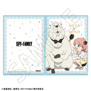 TVアニメ「SPY×FAMILY」　クリアファイル／アーニャ・フォージャー&ボンド・フォージャー(トリマー)