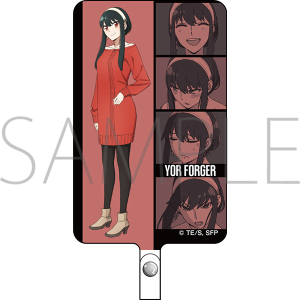 WIT×CLW アニメSPY×FAMILY SHOP　フォンタブ&ストラップセット　ヨル