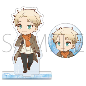 【再販】WIT×CLW アニメSPY×FAMILY SHOP　劇場版 SPY×FAMILY CODE: White　アクリルスタンド＆缶バッジセット　デフォルメ　ロイド　劇場衣装