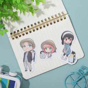 WIT×CLW アニメSPY×FAMILY SHOP　ステッカーセット　水族館おでけけフォージャー家