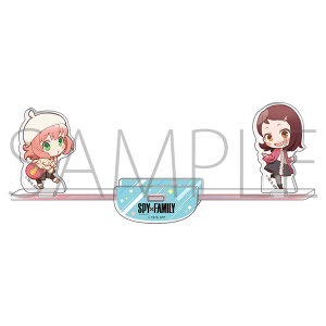 WIT×CLW アニメSPY×FAMILY SHOP　ゆらゆらシーソーアクリルスタンド　アーニャ＆ボンド