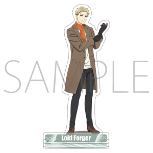 【再販】WIT×CLW アニメSPY×FAMILY SHOP　劇場版 SPY×FAMILY CODE: White　アクリルスタンド　ロイド　ショップビジュアル