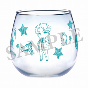 WIT×CLW アニメSPY×FAMILY SHOP ゆらゆらグラス　ロイド・フォージャー