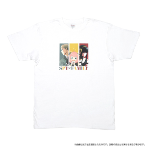 WIT×CLW アニメSPY×FAMILY SHOP　Tシャツ　ショップビジュアル　WHITE