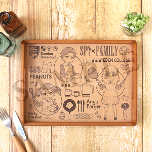 WIT×CLW アニメSPY×FAMILY SHOP　ウッドトレー