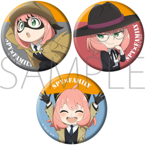 WIT×CLW アニメSPY×FAMILY SHOP　缶バッジセット　いろいろアーニャ