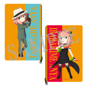 WIT×CLW アニメSPY×FAMILY SHOP　ダイカットポーチ　黄昏＆いばら姫アーニャ