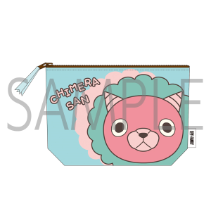 WIT×CLW アニメSPY×FAMILY SHOP　さがら刺繍ポーチ　キメラさん