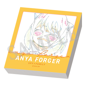 WIT×CLW アニメSPY×FAMILY SHOP　原画ブロックメモ【アーニャ・フォージャー】