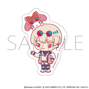 Paradox Live　ステッカー／燕 夏準×マイメロディ　サンリオキャラクターズ