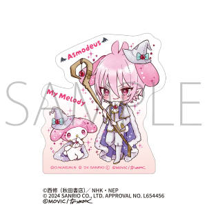 魔入りました！入間くん×サンリオキャラクターズ　ステッカー／アスモデウス×マイメロディ<DOLLY MIX（どーりーみっくす）>