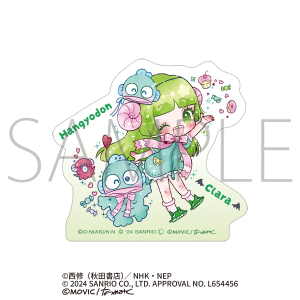 魔入りました！入間くん×サンリオキャラクターズ　ステッカー／クララ×ハンギョドン<DOLLY MIX（どーりーみっくす）>