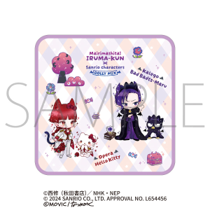 魔入りました！入間くん×サンリオキャラクターズ　ハンドタオル／カルエゴ×バッドばつ丸・オペラ×ハローキティ<DOLLY MIX（どーりーみっくす）>