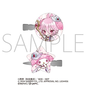 魔入りました！入間くん×サンリオキャラクターズ　前髪クリップセット／アスモデウス×マイメロディ<DOLLY MIX（どーりーみっくす）>