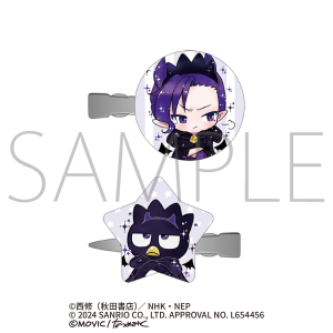 魔入りました！入間くん×サンリオキャラクターズ　前髪クリップセット／カルエゴ×バッドばつ丸<DOLLY MIX（どーりーみっくす）>