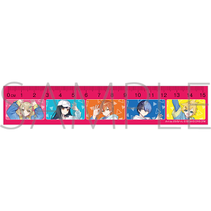 プロジェクトセカイ カラフルステージ！ feat. 初音ミク　アクリル定規(2024オンリーショップイラスト)／Vivid BAD SQUAD