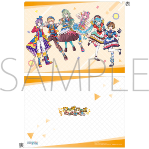 プロジェクトセカイ カラフルステージ！ feat. 初音ミク　クリアファイル(2024オンリーショップイラスト)／ワンダーランズ×ショウタイム