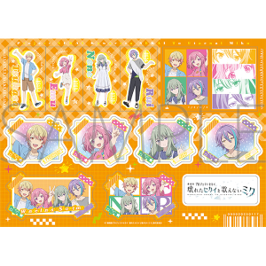 劇場版プロジェクトセカイ　壊れたセカイと歌えないミク　ステッカーシート／ワンダーランズ×ショウタイム