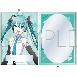 プロジェクトセカイ カラフルステージ！ feat. 初音ミク　硬質カードケース／-Brand New World-　初音ミク