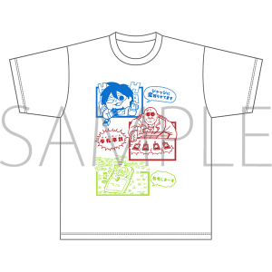 マフィア梶田と中村悠一の「わしゃがなTV」　Tシャツ　カードスリーブイラスト