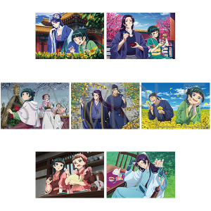 薬屋のひとりごと　ポストカードセットvol.2（水仙、正月、寒牡丹、蝋梅、菜の花、バレンタイン、ホワイトデー）