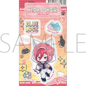ブルーロック2期　アクリルダイカットステッカー／千切 豹馬　Cyber Cat