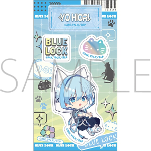 ブルーロック2期　アクリルダイカットステッカー／氷織 羊　Cyber Cat