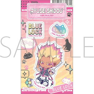 ブルーロック2期　アクリルダイカットステッカー／士道 龍聖　Cyber Cat