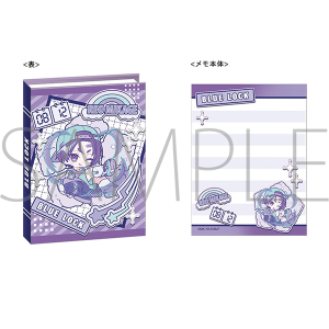 ブルーロック2期　ブック型メモ／（ぱすてるぽっぷ）御影 玲王
