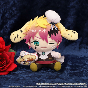悪魔執事と黒い猫　ぬいぐるみ／ロノ×カプチーノ　悪魔執事と黒い猫×Cinnamoroll DollyMix