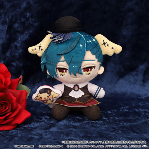 悪魔執事と黒い猫　ぬいぐるみ／ハウレス×ココ　悪魔執事と黒い猫×Cinnamoroll DollyMix