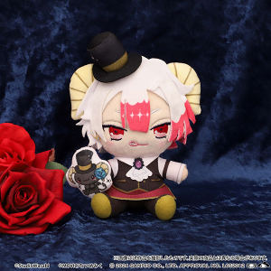 悪魔執事と黒い猫　ぬいぐるみ／アモン×ベリー（ルロロマニック）　悪魔執事と黒い猫×Cinnamoroll DollyMix