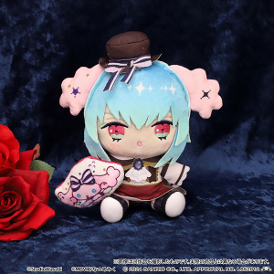 悪魔執事と黒い猫　ぬいぐるみ／フルーレ×ポロン　悪魔執事と黒い猫×Cinnamoroll DollyMix