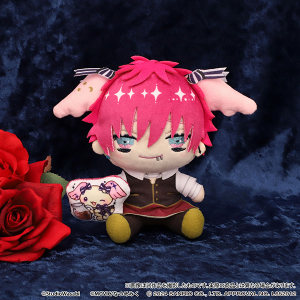 悪魔執事と黒い猫　ぬいぐるみ／ラト×アズキ（シナモエンジェルス）　悪魔執事と黒い猫×Cinnamoroll DollyMix