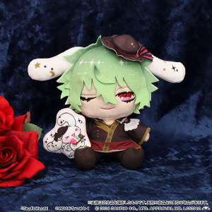 悪魔執事と黒い猫　ぬいぐるみ／ハナマル×シナモン　悪魔執事と黒い猫×Cinnamoroll DollyMix