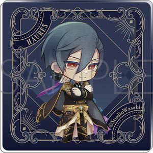 悪魔執事と黒い猫　アクリルバッジ／3rd Anniversary　ハウレス