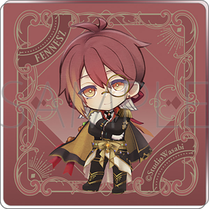 悪魔執事と黒い猫　アクリルバッジ／3rd Anniversary　フェネス
