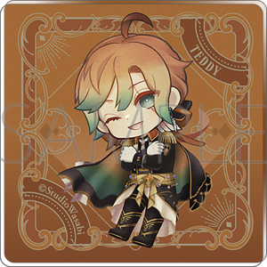 悪魔執事と黒い猫 アクリルバッジ／3rd Anniversary テディ: バッジ