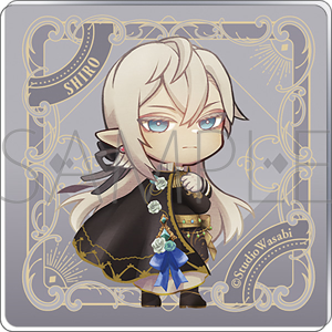 悪魔執事と黒い猫　アクリルバッジ／3rd Anniversary　シロ
